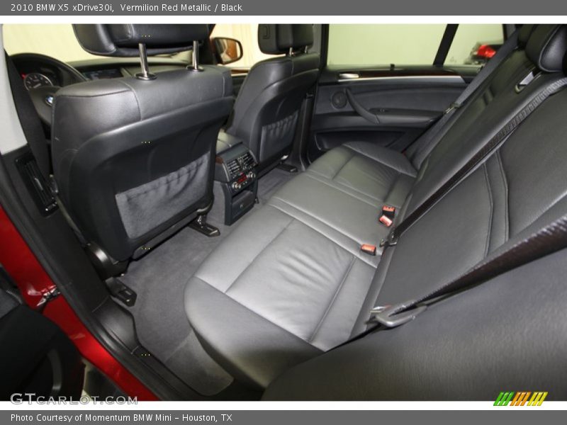 Vermilion Red Metallic / Black 2010 BMW X5 xDrive30i