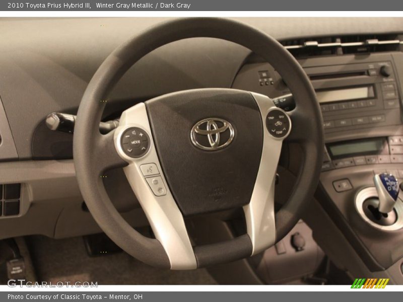  2010 Prius Hybrid III Steering Wheel