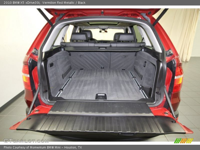 Vermilion Red Metallic / Black 2010 BMW X5 xDrive30i
