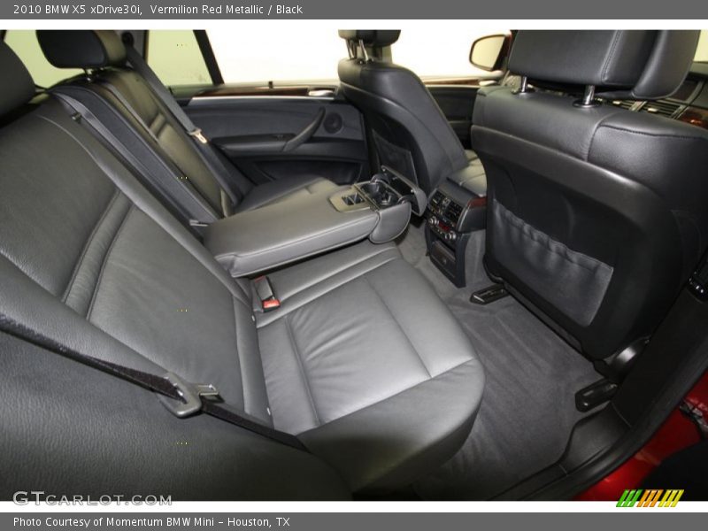 Vermilion Red Metallic / Black 2010 BMW X5 xDrive30i