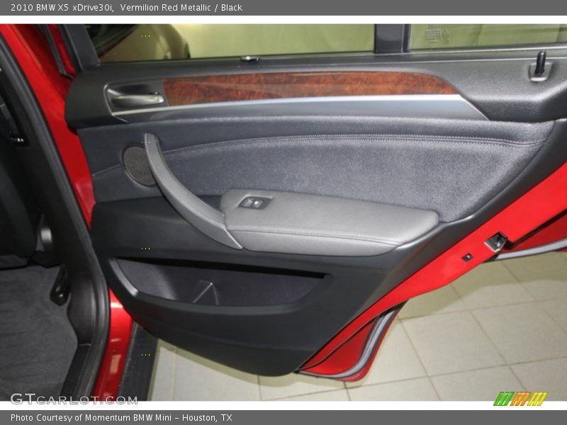 Vermilion Red Metallic / Black 2010 BMW X5 xDrive30i