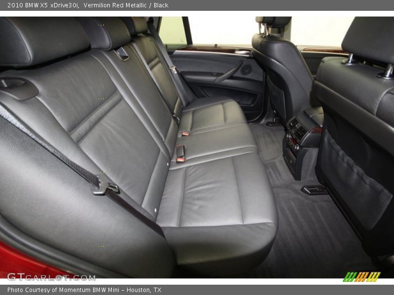 Vermilion Red Metallic / Black 2010 BMW X5 xDrive30i