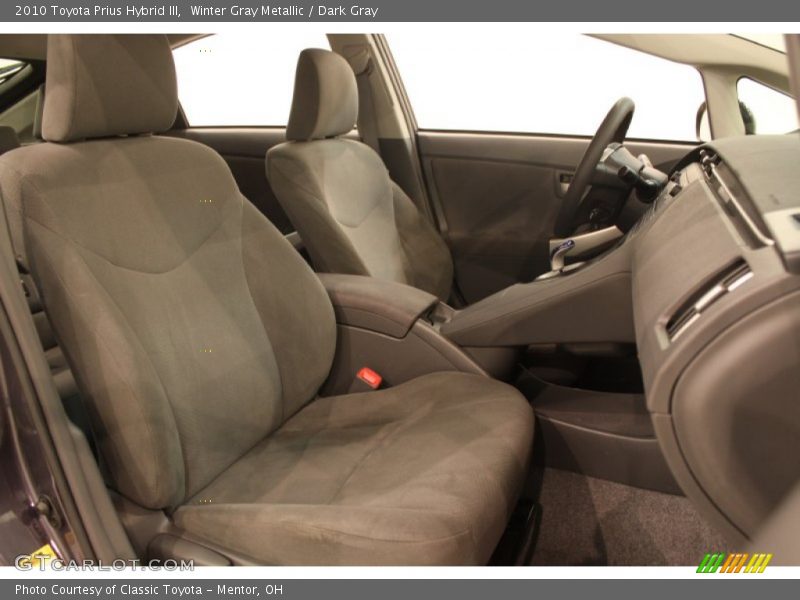 Front Seat of 2010 Prius Hybrid III