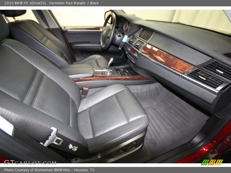 Vermilion Red Metallic / Black 2010 BMW X5 xDrive30i