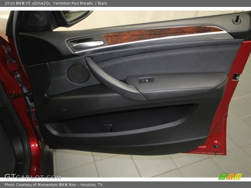 Vermilion Red Metallic / Black 2010 BMW X5 xDrive30i