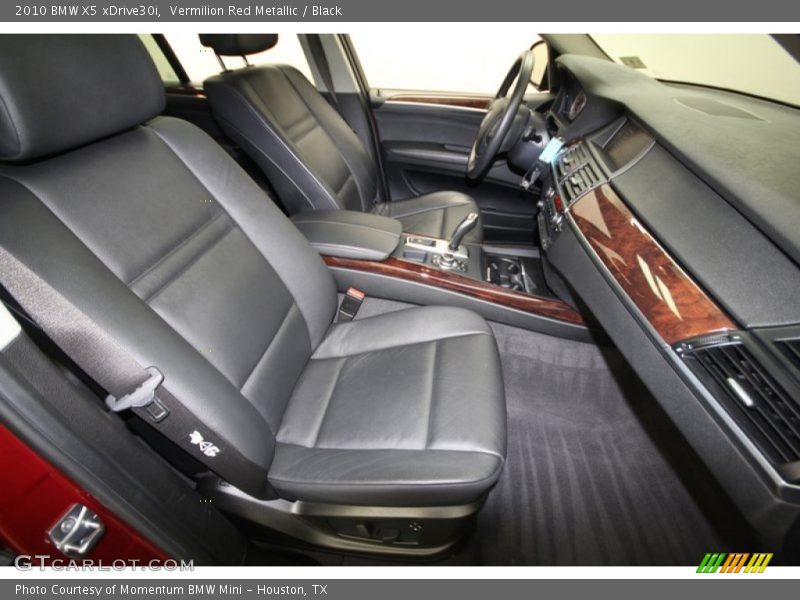 Vermilion Red Metallic / Black 2010 BMW X5 xDrive30i