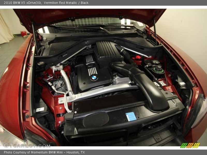 Vermilion Red Metallic / Black 2010 BMW X5 xDrive30i