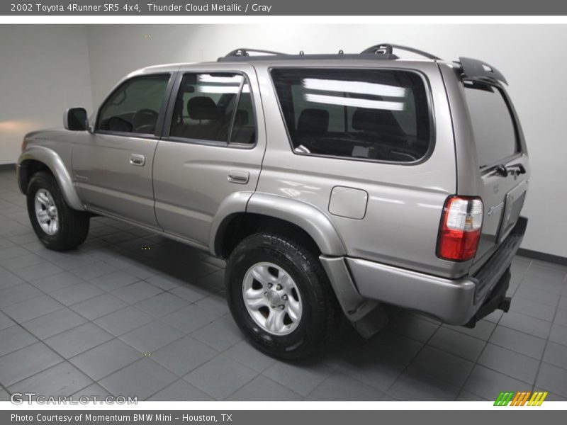  2002 4Runner SR5 4x4 Thunder Cloud Metallic