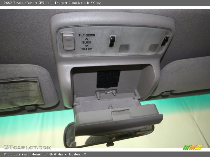 Thunder Cloud Metallic / Gray 2002 Toyota 4Runner SR5 4x4