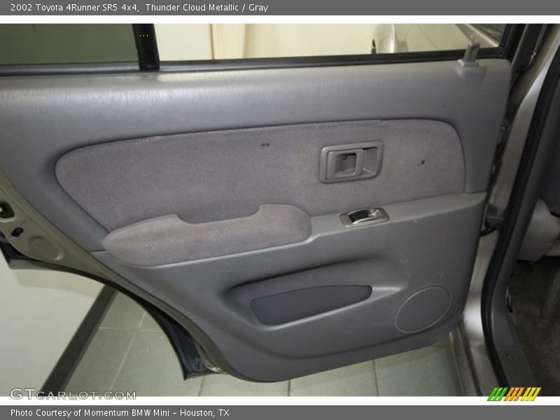 Thunder Cloud Metallic / Gray 2002 Toyota 4Runner SR5 4x4