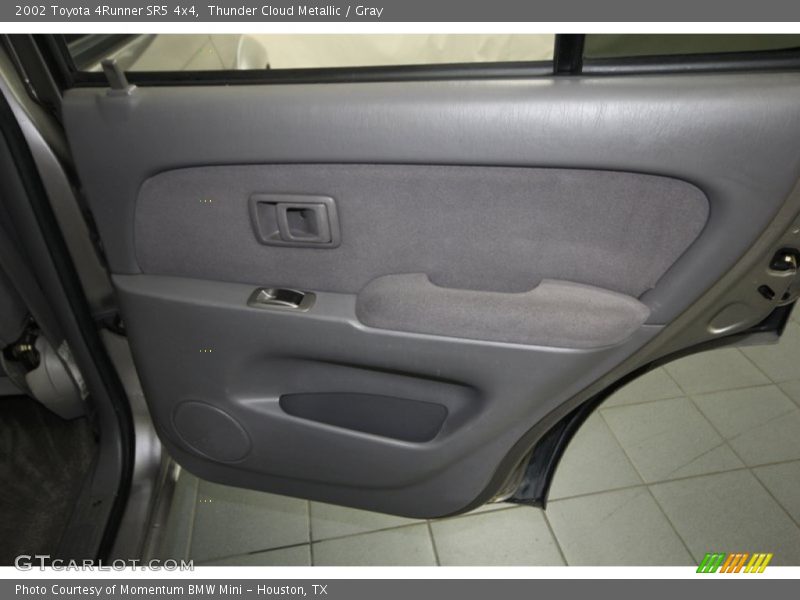 Thunder Cloud Metallic / Gray 2002 Toyota 4Runner SR5 4x4