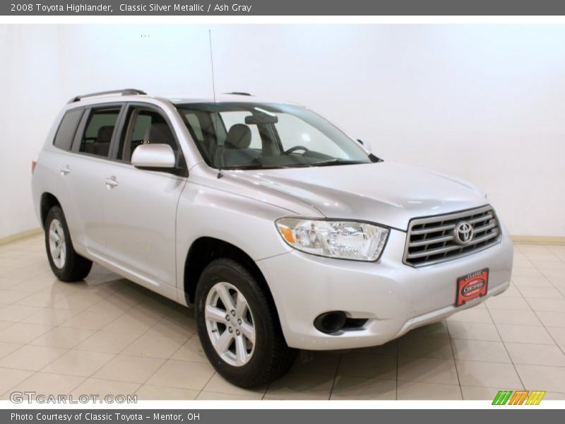 Classic Silver Metallic / Ash Gray 2008 Toyota Highlander