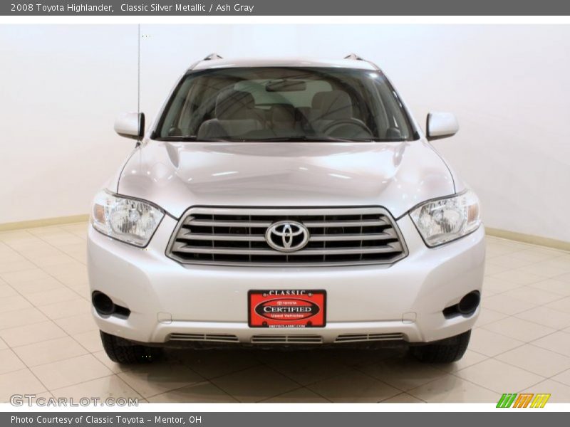 Classic Silver Metallic / Ash Gray 2008 Toyota Highlander