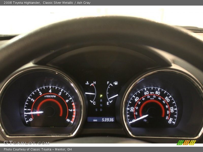 Classic Silver Metallic / Ash Gray 2008 Toyota Highlander