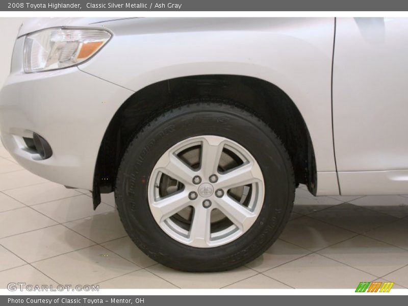 Classic Silver Metallic / Ash Gray 2008 Toyota Highlander