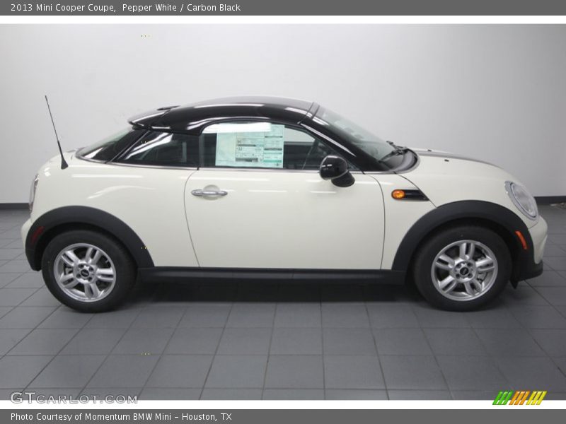  2013 Cooper Coupe Pepper White