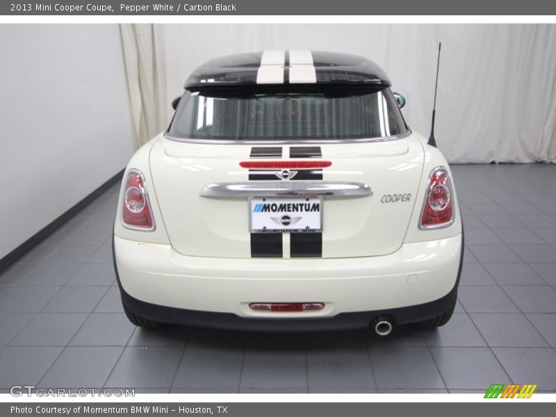 Pepper White / Carbon Black 2013 Mini Cooper Coupe