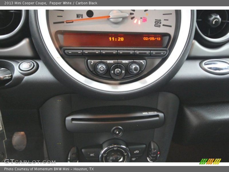 Pepper White / Carbon Black 2013 Mini Cooper Coupe