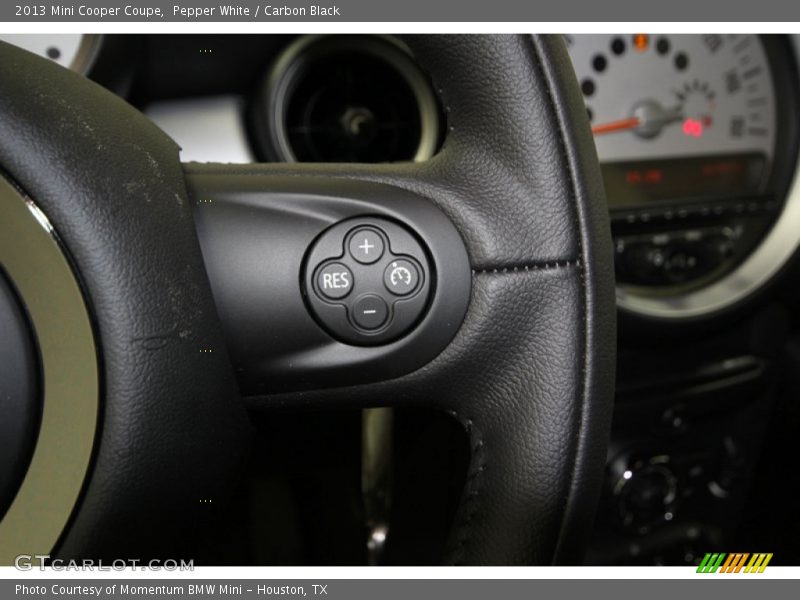 Controls of 2013 Cooper Coupe