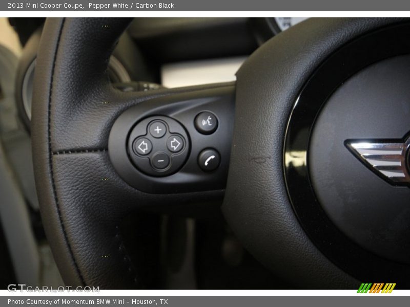 Controls of 2013 Cooper Coupe