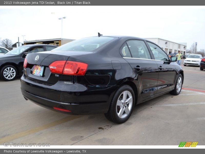 Black Uni / Titan Black 2013 Volkswagen Jetta TDI Sedan