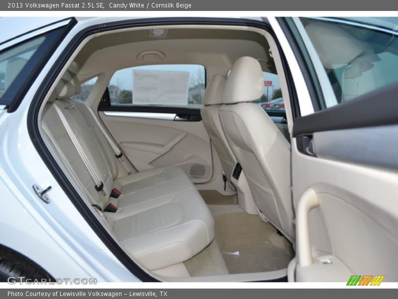 Candy White / Cornsilk Beige 2013 Volkswagen Passat 2.5L SE