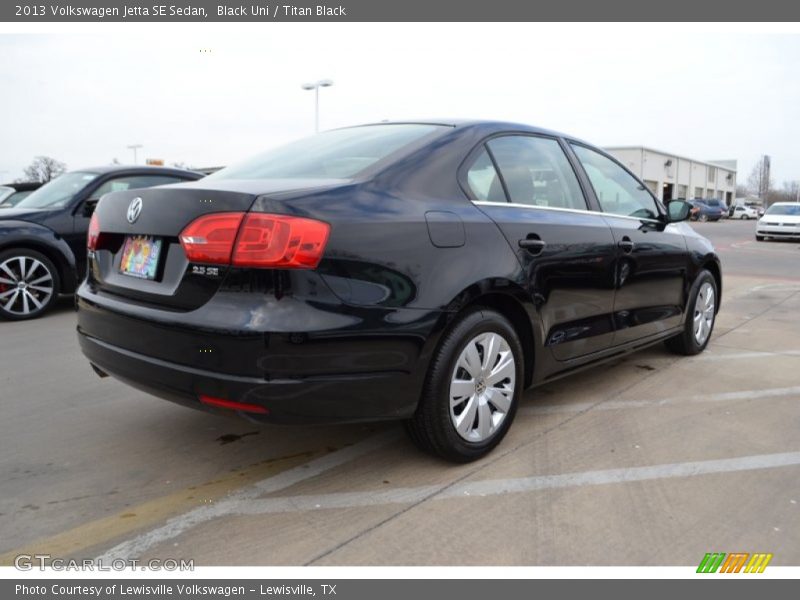 Black Uni / Titan Black 2013 Volkswagen Jetta SE Sedan
