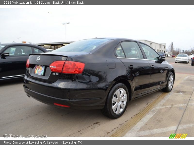 Black Uni / Titan Black 2013 Volkswagen Jetta SE Sedan