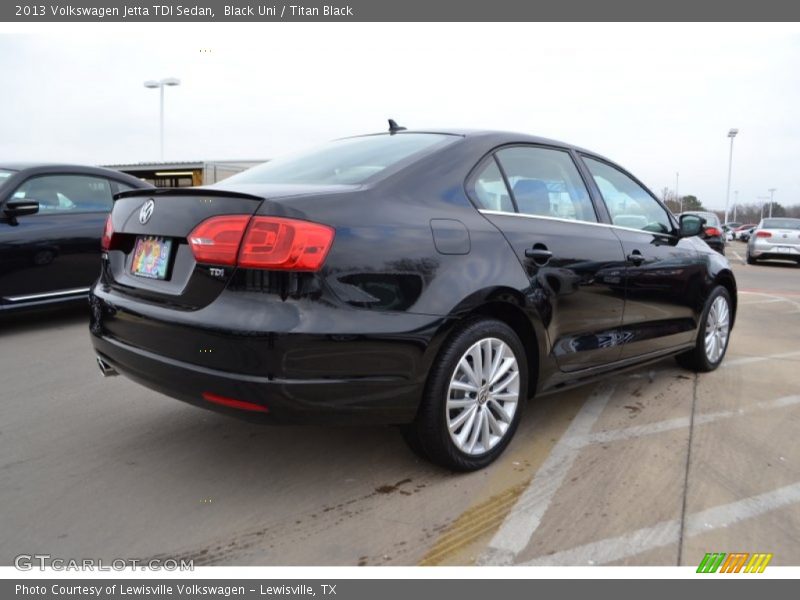 Black Uni / Titan Black 2013 Volkswagen Jetta TDI Sedan