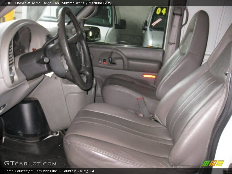 Summit White / Medium Gray 2005 Chevrolet Astro Cargo Van