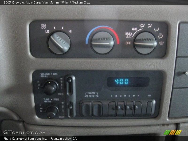Summit White / Medium Gray 2005 Chevrolet Astro Cargo Van