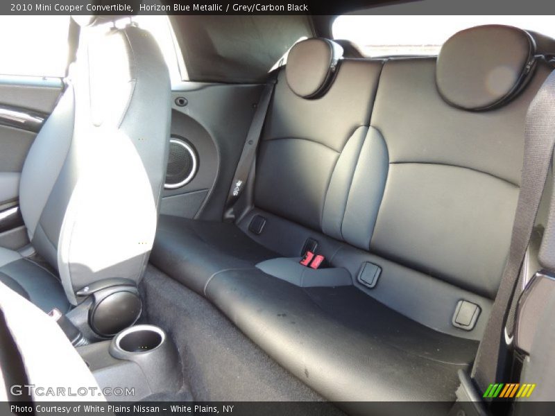 Horizon Blue Metallic / Grey/Carbon Black 2010 Mini Cooper Convertible