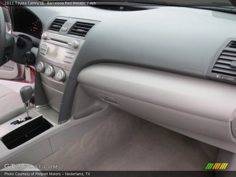 Barcelona Red Metallic / Ash 2011 Toyota Camry LE