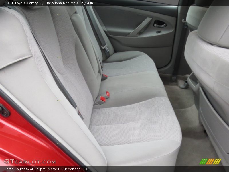 Barcelona Red Metallic / Ash 2011 Toyota Camry LE