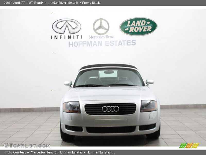 Lake Silver Metallic / Ebony Black 2001 Audi TT 1.8T Roadster