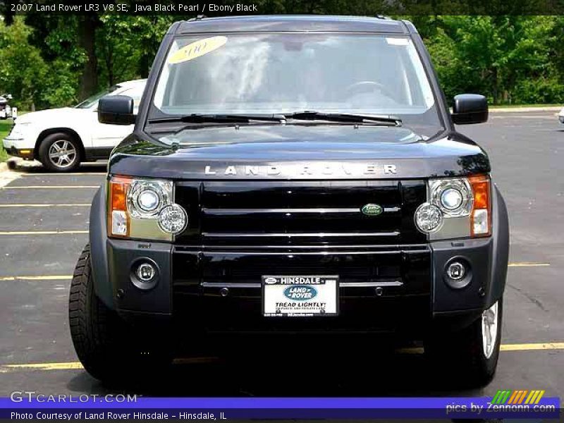 Java Black Pearl / Ebony Black 2007 Land Rover LR3 V8 SE