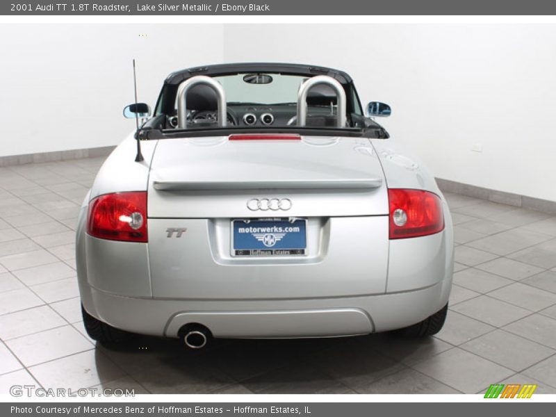 Lake Silver Metallic / Ebony Black 2001 Audi TT 1.8T Roadster