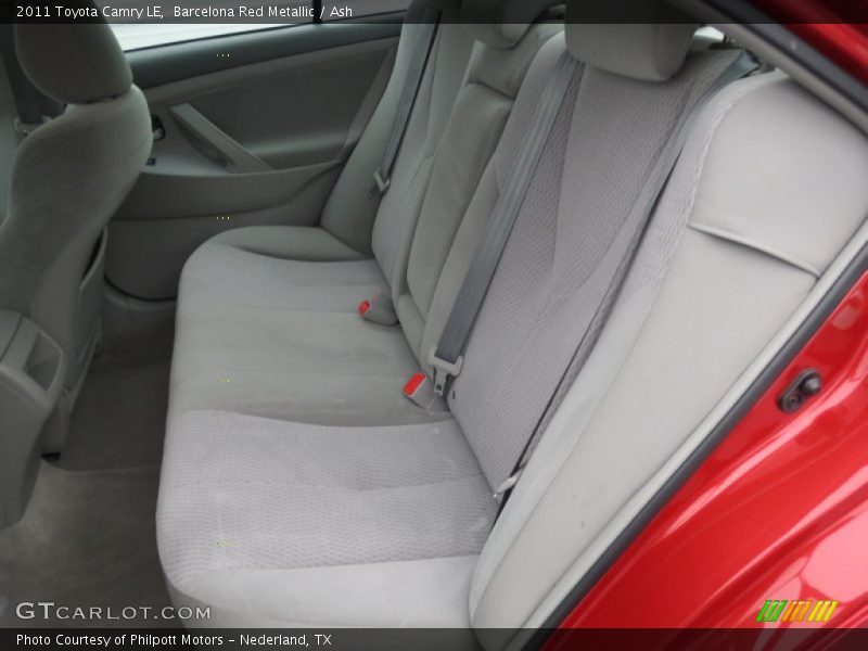 Barcelona Red Metallic / Ash 2011 Toyota Camry LE