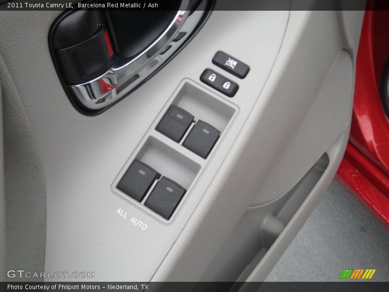 Barcelona Red Metallic / Ash 2011 Toyota Camry LE