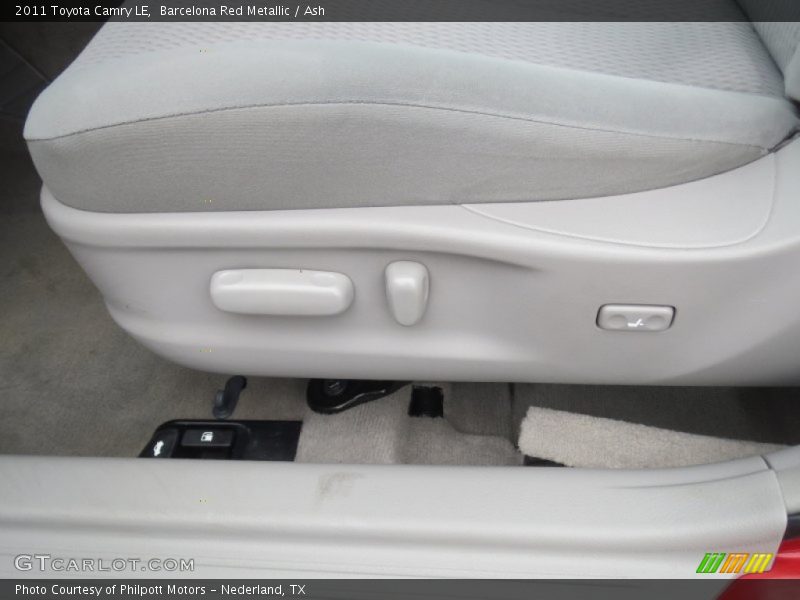 Barcelona Red Metallic / Ash 2011 Toyota Camry LE