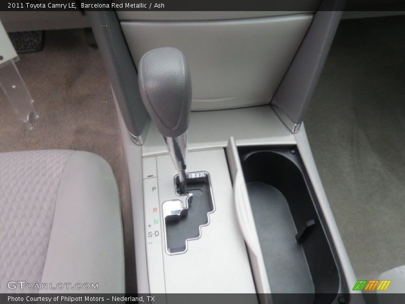 Barcelona Red Metallic / Ash 2011 Toyota Camry LE