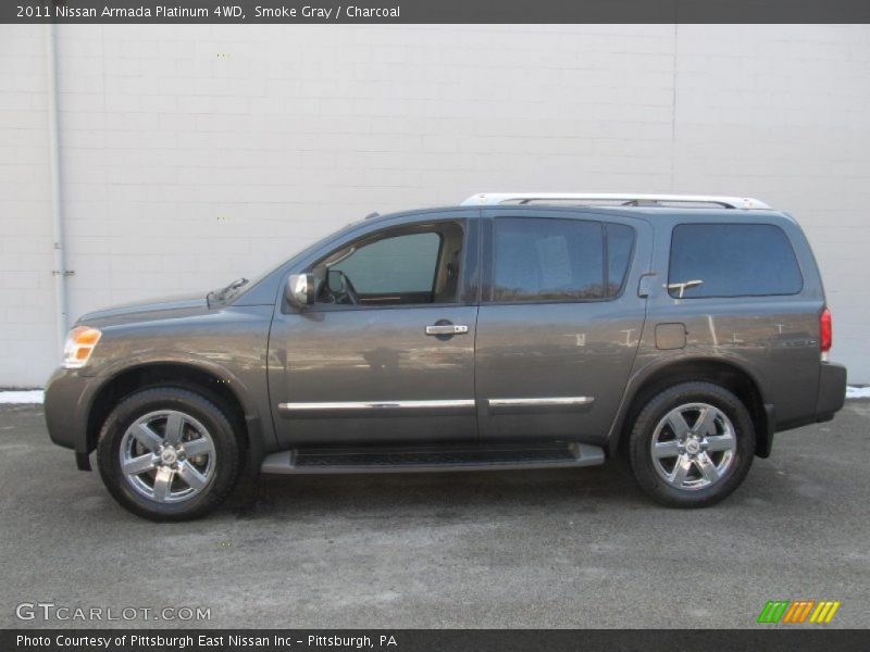  2011 Armada Platinum 4WD Smoke Gray