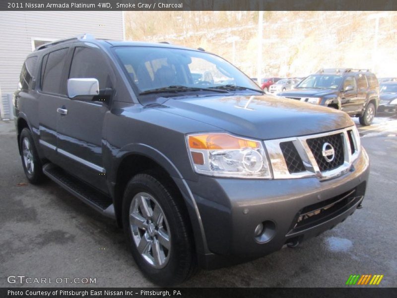 Front 3/4 View of 2011 Armada Platinum 4WD