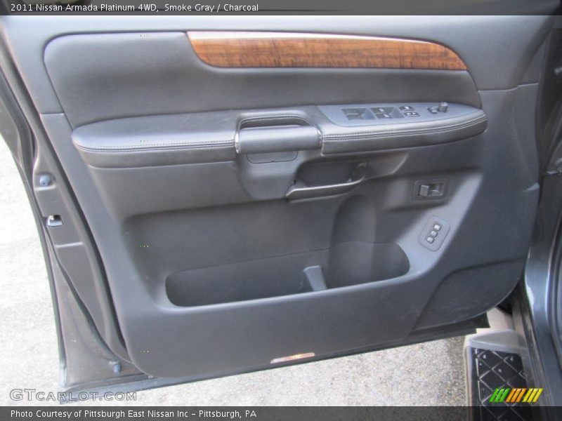 Smoke Gray / Charcoal 2011 Nissan Armada Platinum 4WD