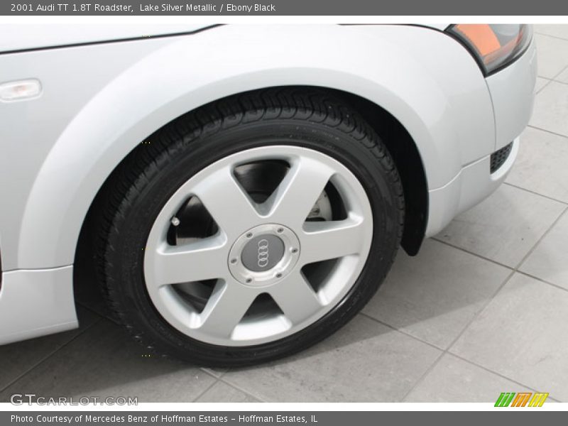Lake Silver Metallic / Ebony Black 2001 Audi TT 1.8T Roadster