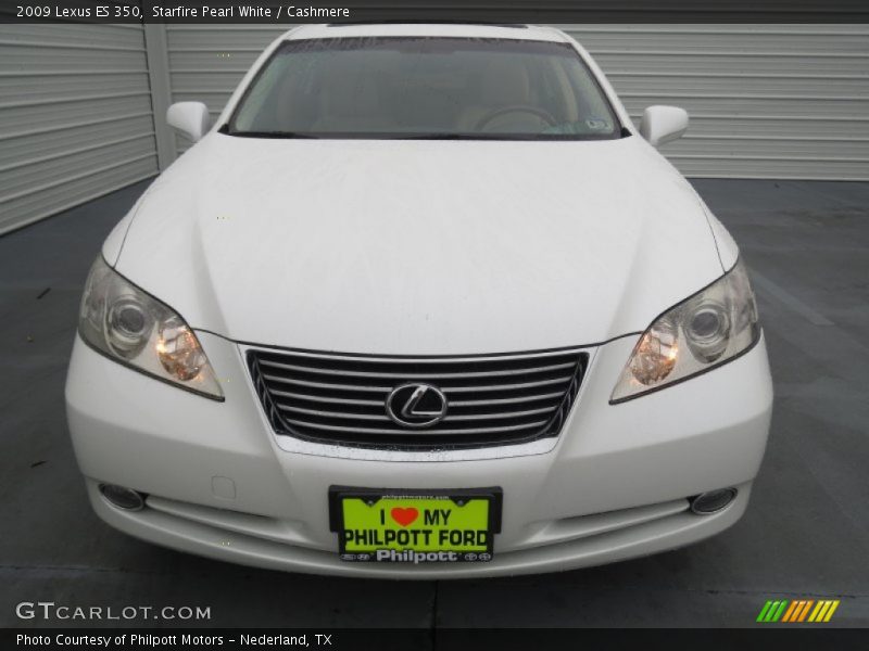 Starfire Pearl White / Cashmere 2009 Lexus ES 350