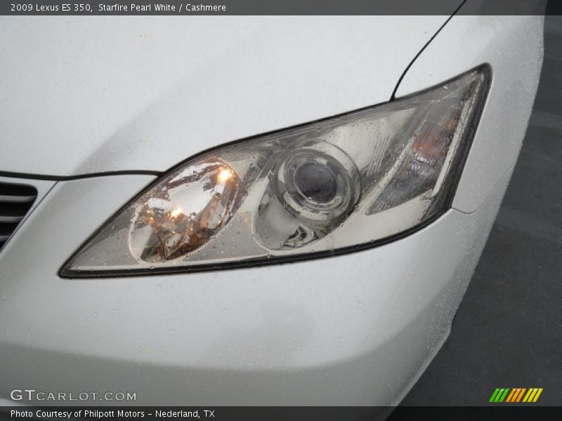 Starfire Pearl White / Cashmere 2009 Lexus ES 350