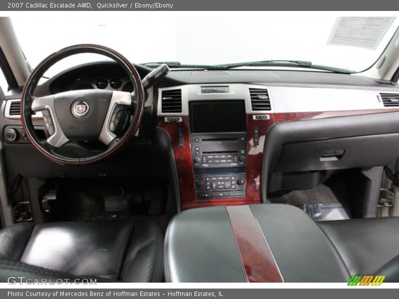 Quicksilver / Ebony/Ebony 2007 Cadillac Escalade AWD