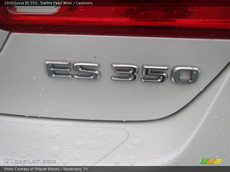 Starfire Pearl White / Cashmere 2009 Lexus ES 350