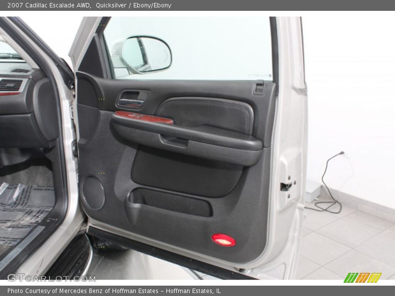 Quicksilver / Ebony/Ebony 2007 Cadillac Escalade AWD